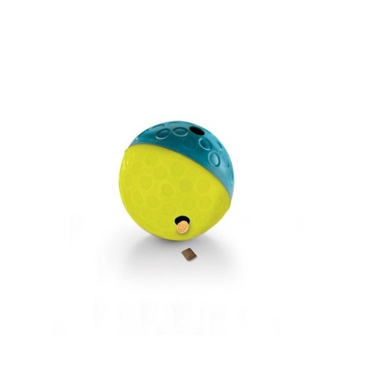 Blue/Green - Nina Ottosson Treat Tumble Interactive Treat Dog Puzzle Toy Level 1 - Small