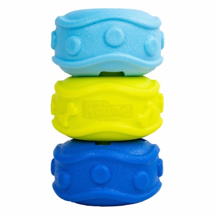 Outward Hound Treat Locking Discs Dog Treat Dispenser Toy Multicolor