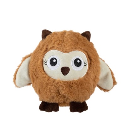 PetShop by Fringe Don\'t Ruffle My Feathers Rubber/Plush Dog Toy
