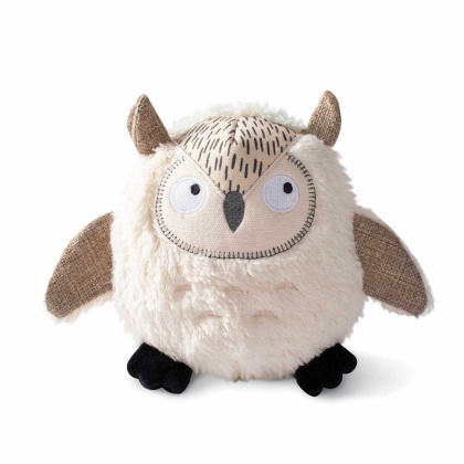 PetShop by Fringe Studio Whoooo\'s There? Earth Friendly Plush Dog Toy