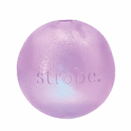 Purple - Planet Dog Orbee-Tuff Strobe Ball Light Up Dog Toy