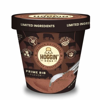 Puppy Cake Hoggin\' Dogs Ice Cream Mix Prime Rib 4.65 oz