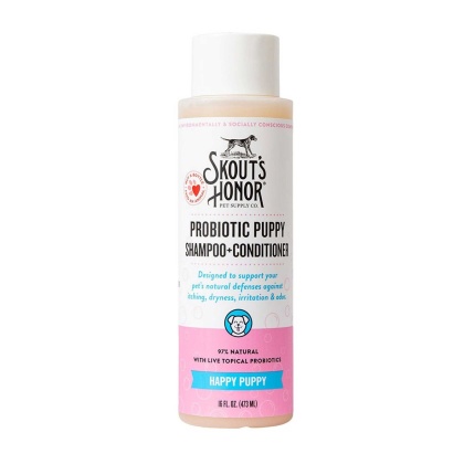 Skout\'s Honor Probiotic Shampoo + Conditioner Happy Puppy 16 oz