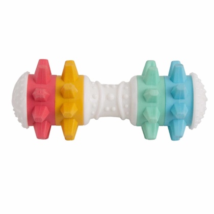 SnugArooz Shake It Off Dog Chew Toy Multicolored 5\