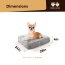 Frosted Snow - Rectangle Bed SM - Frosted Snow - SM- 24