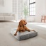 Frosted Snow - Rectangle Bed LG - Frosted Snow - LG - 46