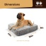 Frosted Snow - Rectangle Bed XL - Frosted Snow - XL - 56